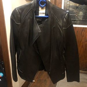 Soia & Kyo Genuine Leather Jacket.